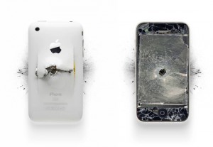 El arte de destruir productos Apple